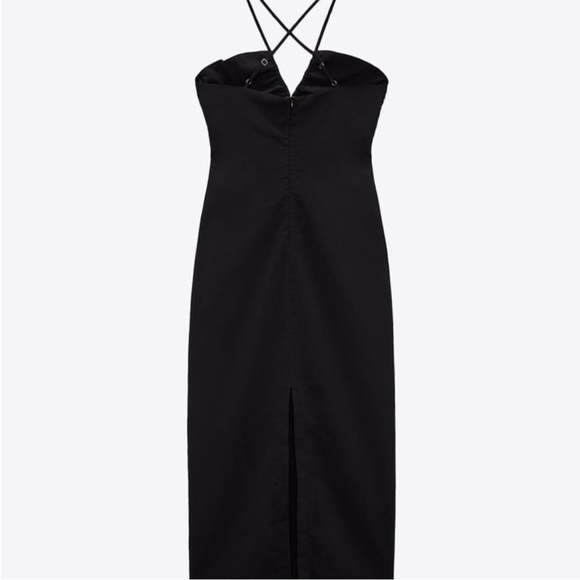 Women’s nwt Zara black dress size M - Picture 4 of 14